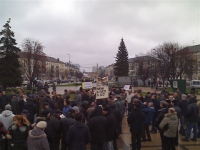Акция протеста в Калининграде. Фото: Михаил Костяев/Собкор®ru