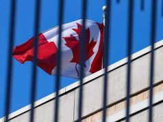 Флаг Канады. Фото: ROMAN PILIPEY / TASS / EPA